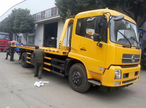 马鞍山市东风多利卡救援车 城市清障的坚实后盾